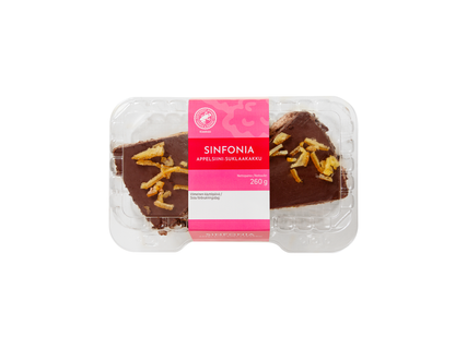 Sinfonia appelsiini-suklaakakku
