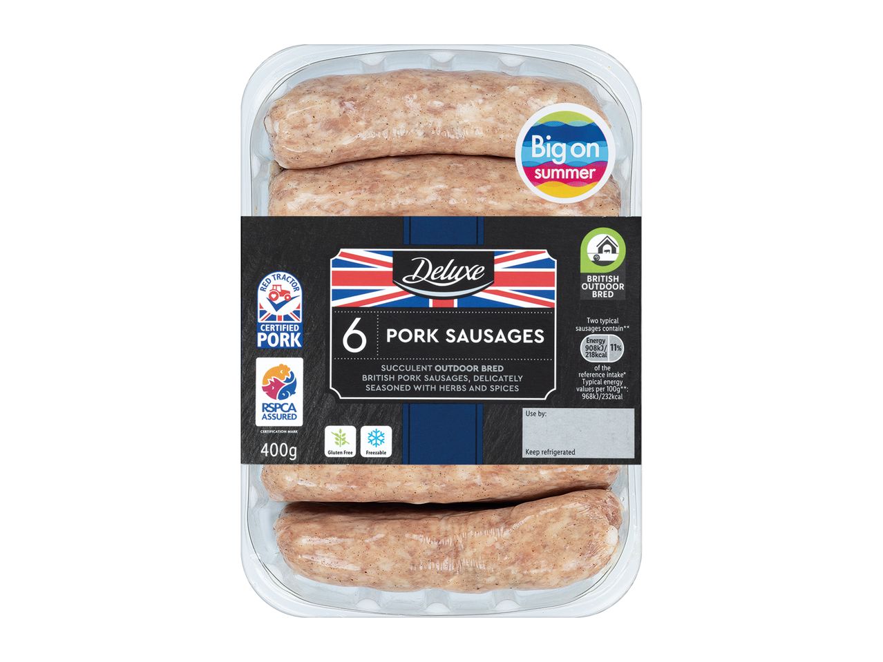 Go to full screen view: Deluxe RSPCA Cumberland Sausage - Image 1