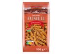 500g-os csomagolású Barilla Fusilli tészta.