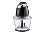 SILVERCREST® Mini Chopper with a black and silver top and clear bowl