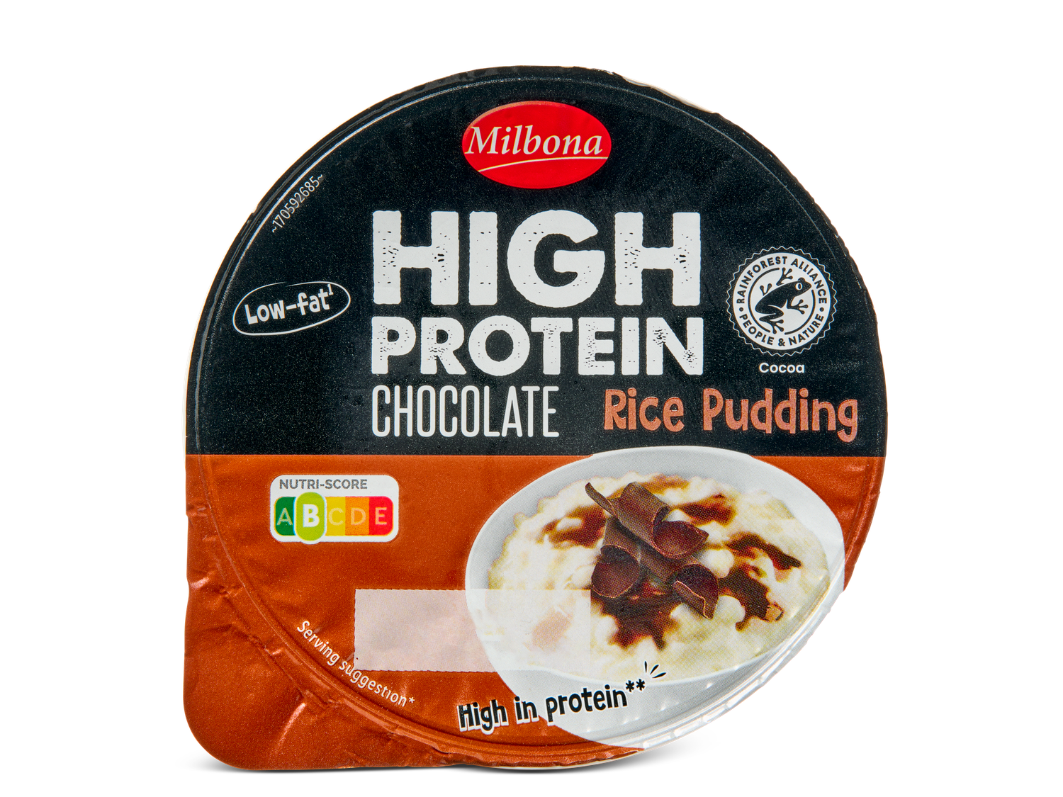 High protein rijstdessert