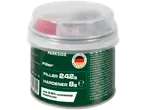 Parkside filler and hardener: 242g filler, 8g hardener.