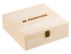 Parkside wooden box with clasp.