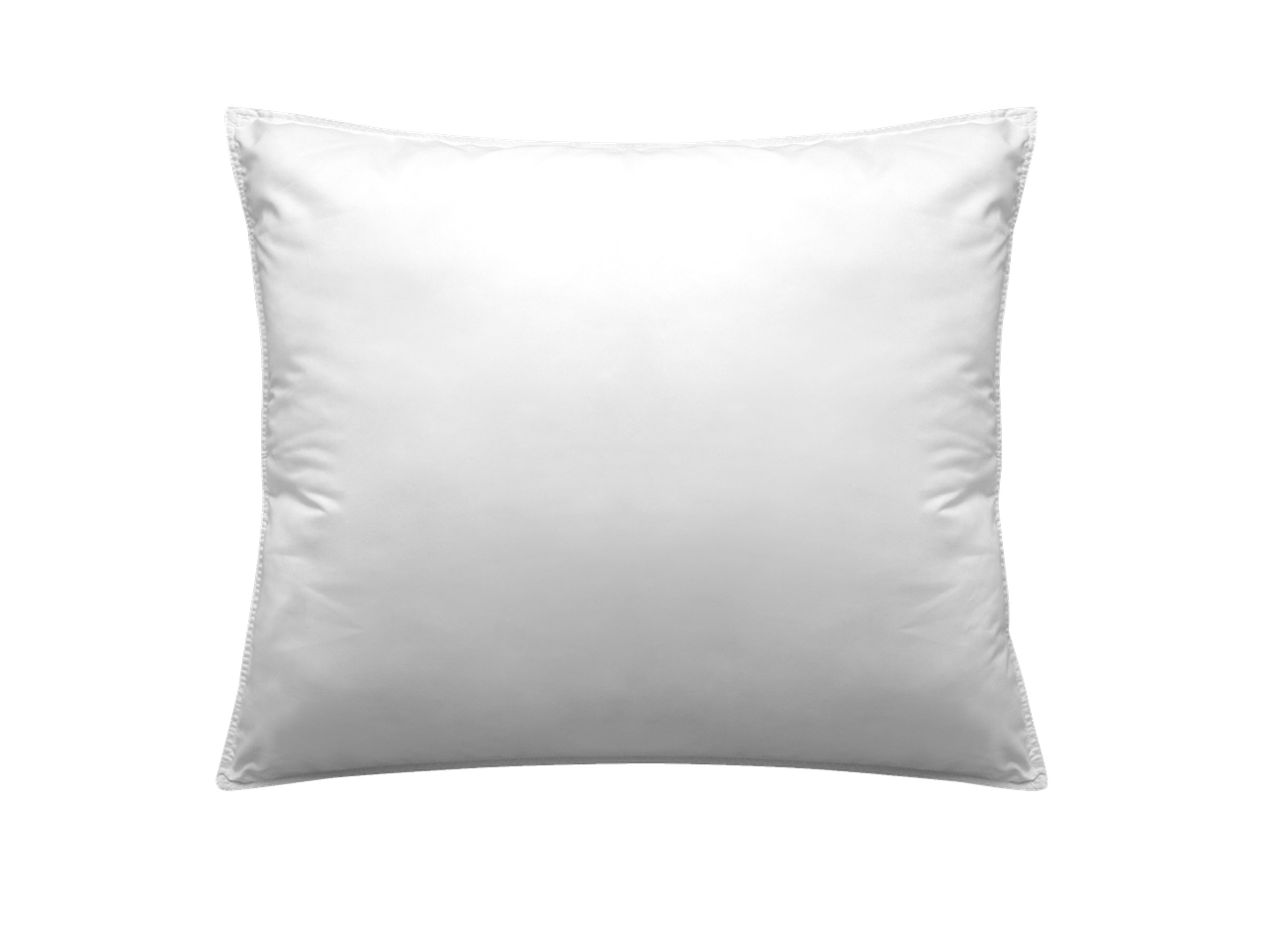 JOHN COTTON Kissen: Weißes Kissen mit Satin-Finish