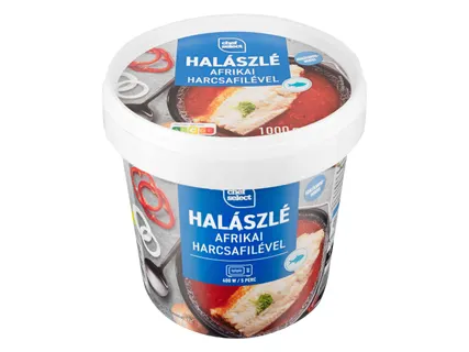 Halászlé afrikai harcsafilével