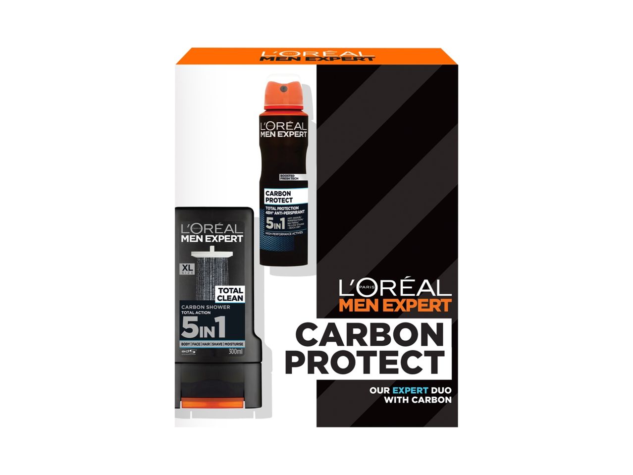 Go to full screen view: L'Oreal Men Expert Carbon Protect Gift Set - Image 1