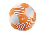 Orange and white patterned soft play ball