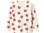 lupilu® Termalna bluza za djevojčice, krem s crvenim cvjetovima