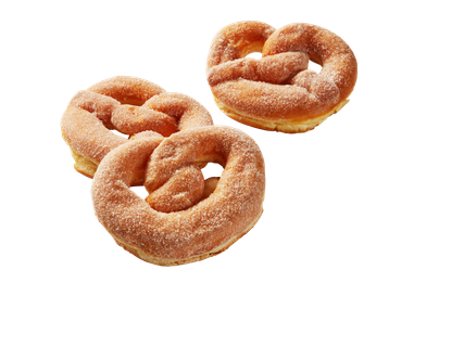Pretzel donut