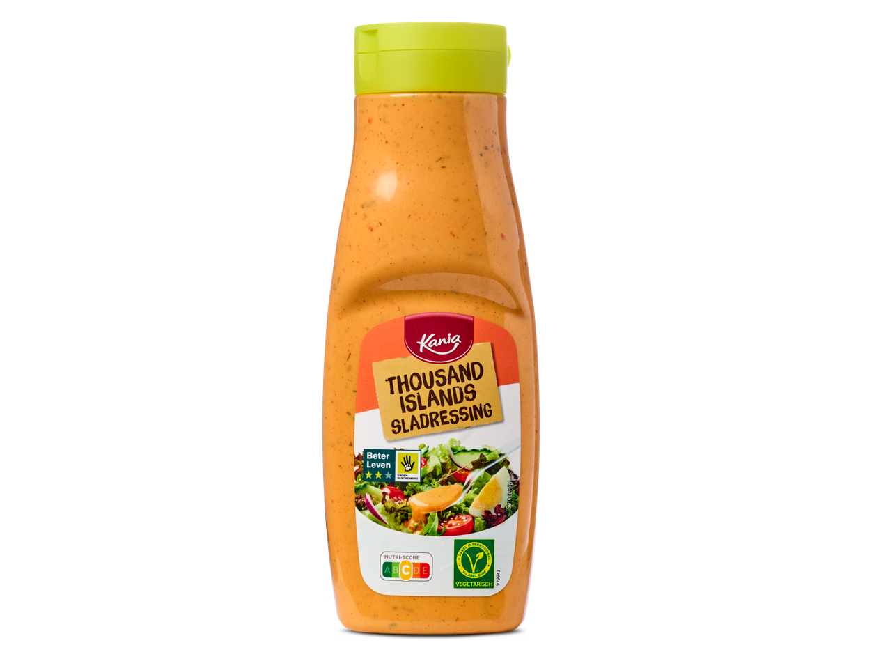 Kanig Thousand Islands dressing in een fles.