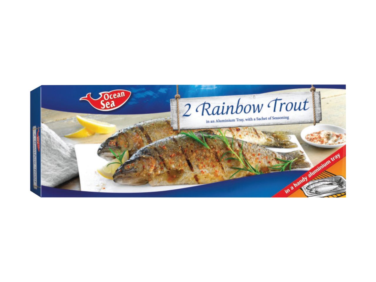 Go to full screen view: Whole Rainbow Trout - Image 1