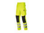 Pantalon de travail haute visibilité Snickers Workwear avec renforts.
