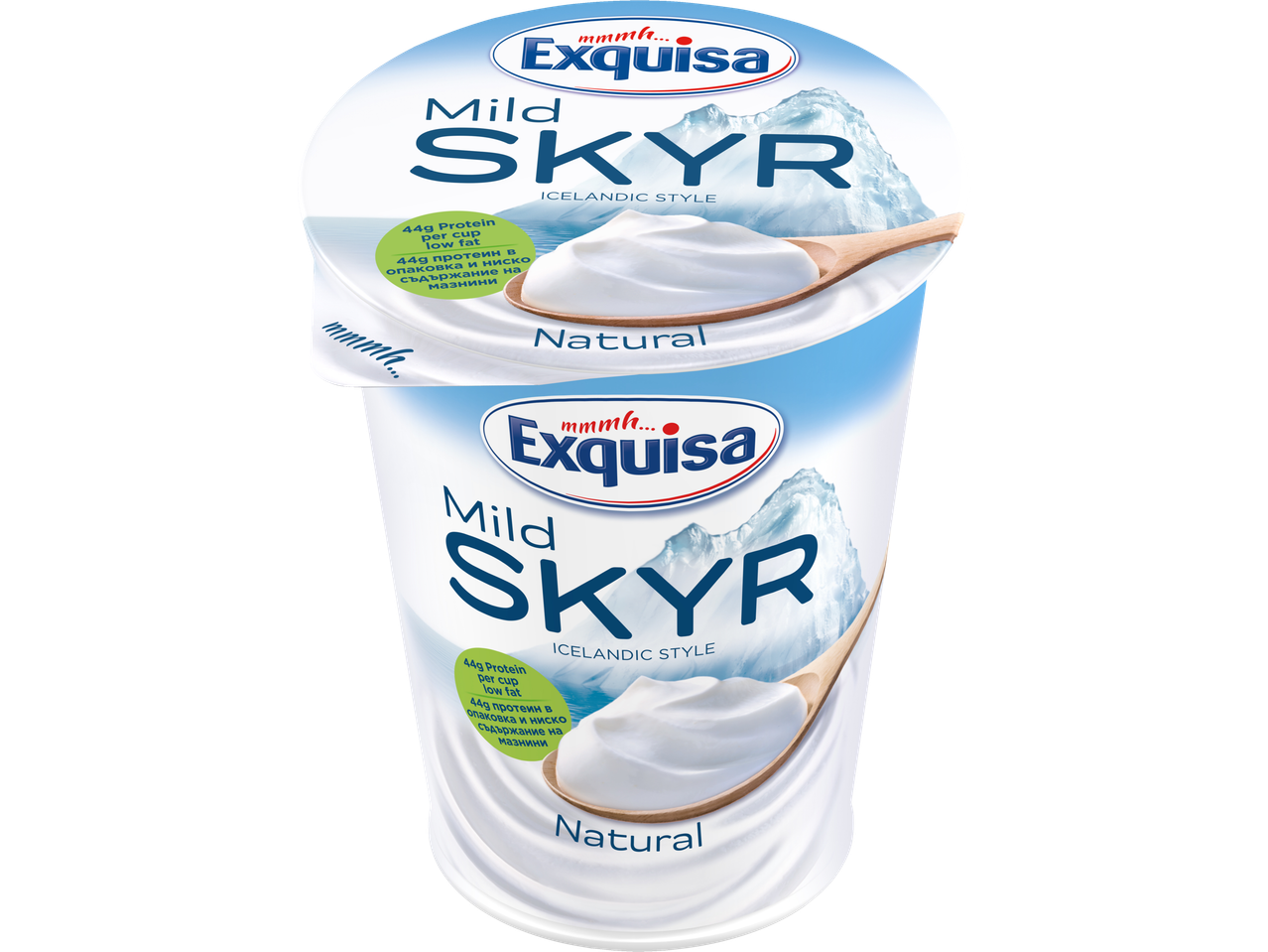 Кисело мляко Exquisa Mild Skyr, исландски стил, натурално.