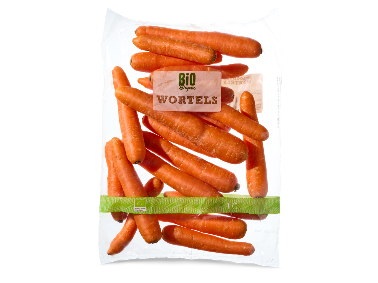 Zak Bio wortels (1 kg).