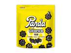 Gul pose med blød lakrids fyldt med jordbær, karamel, chokolade og banan.