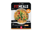 XXL Nutrition Fitmeals: Kip Teriyaki Noodles met broccoli, 425g, 558 kcal, hoog in proteïne.
