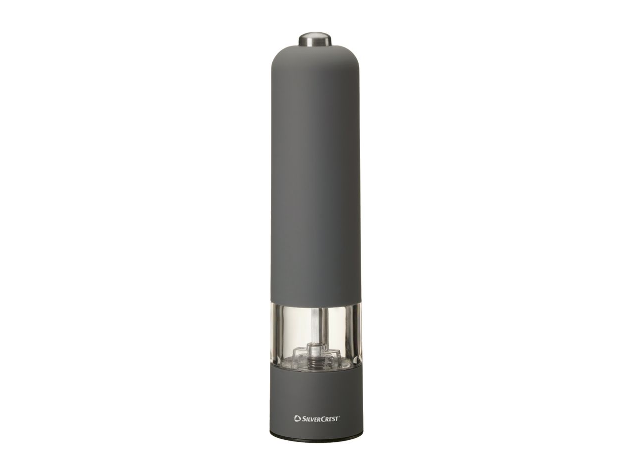 Silvercrest Grey Electric Salt or Pepper Mill