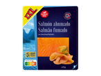 Salmão fumado Ocean Sea XL da Noruega em fatias, 220g.