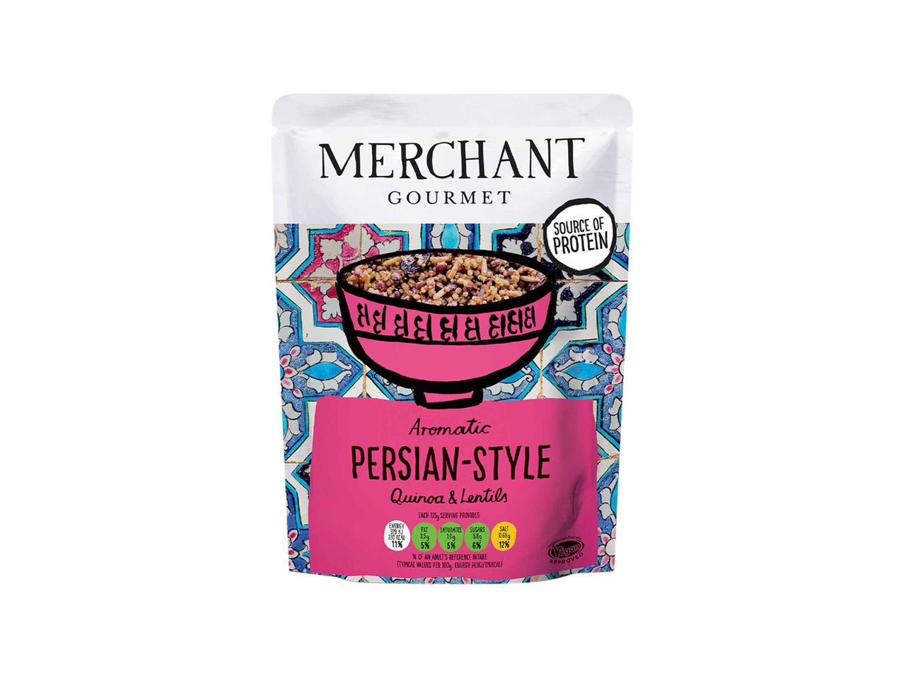 Go to full screen view: Merchant Gourmet Rice Persian Quinoa and Lentils - Image 1