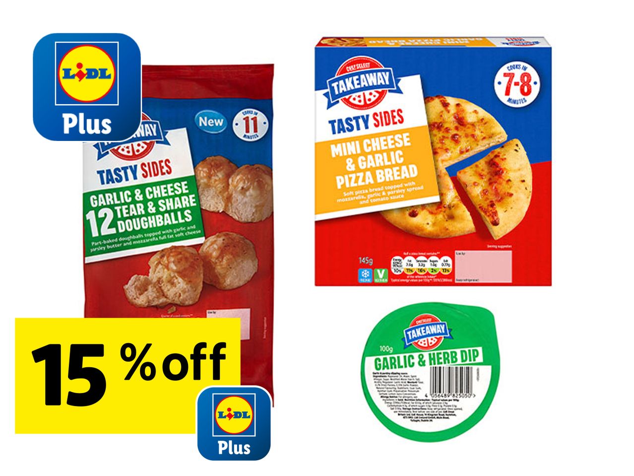 Lidl Plus offers 15% off Goodfella's frozen pizzas and chicken nuggets.