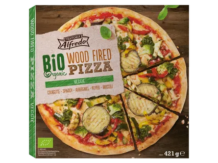 Pizza cu legume, bio