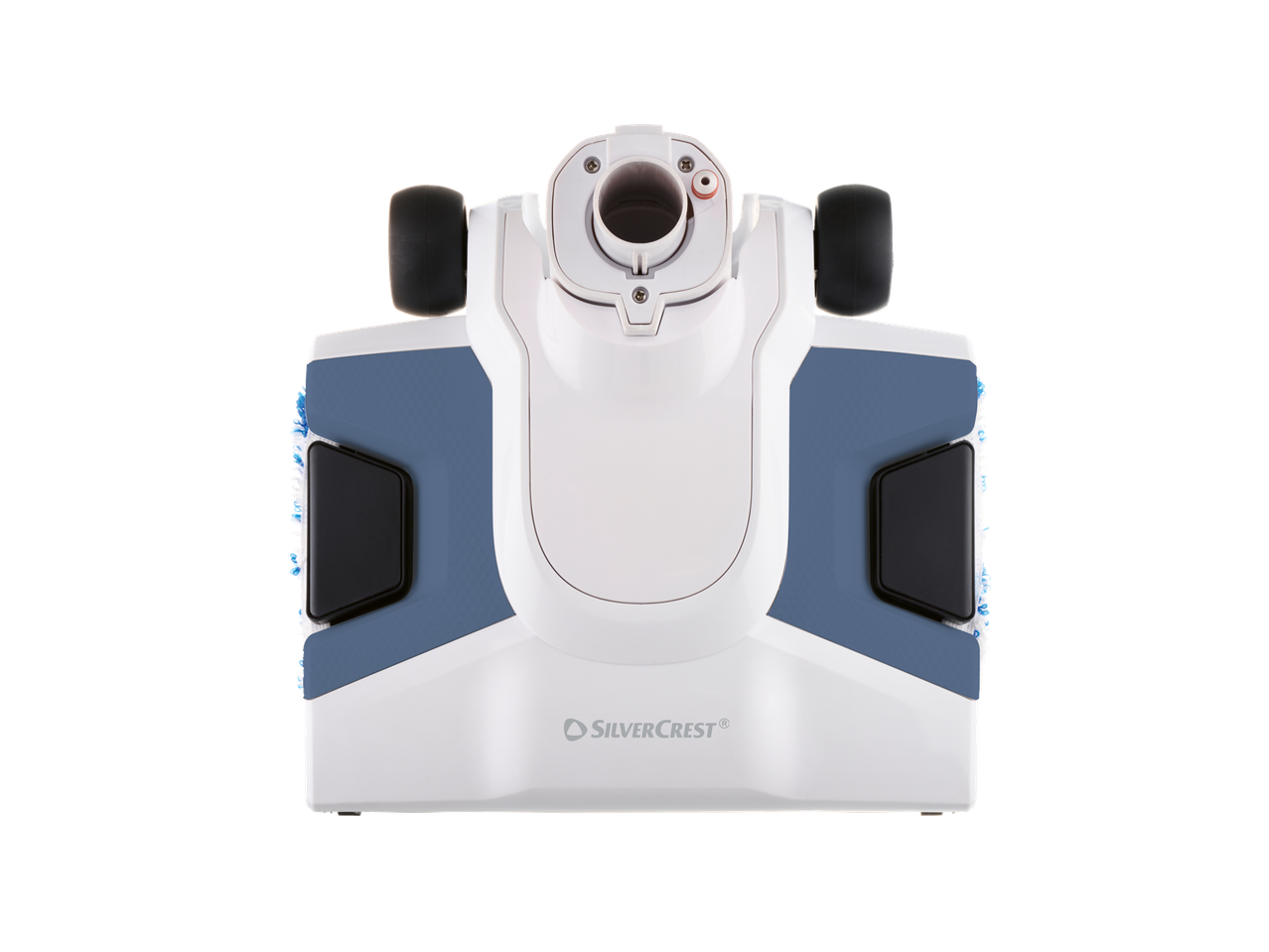 Silvercrest® 3 u 1 glava paročistača u beloj i plavoj boji.