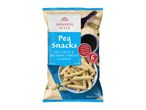 Japanese style pea snacks with soy sauce and balsamic vinegar flavor, baked, gluten-free, source of protein, contains 6 individual packs.