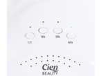 Painel de controlo da lâmpada LED UV Cien Beauty com botões de temporizador 1/2, 10s, 30s, 60s.