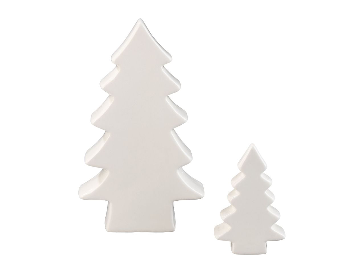 Go to full screen view: Livarno Home Tealight Holder Set/ Decorative Christmas Trees - Image 2