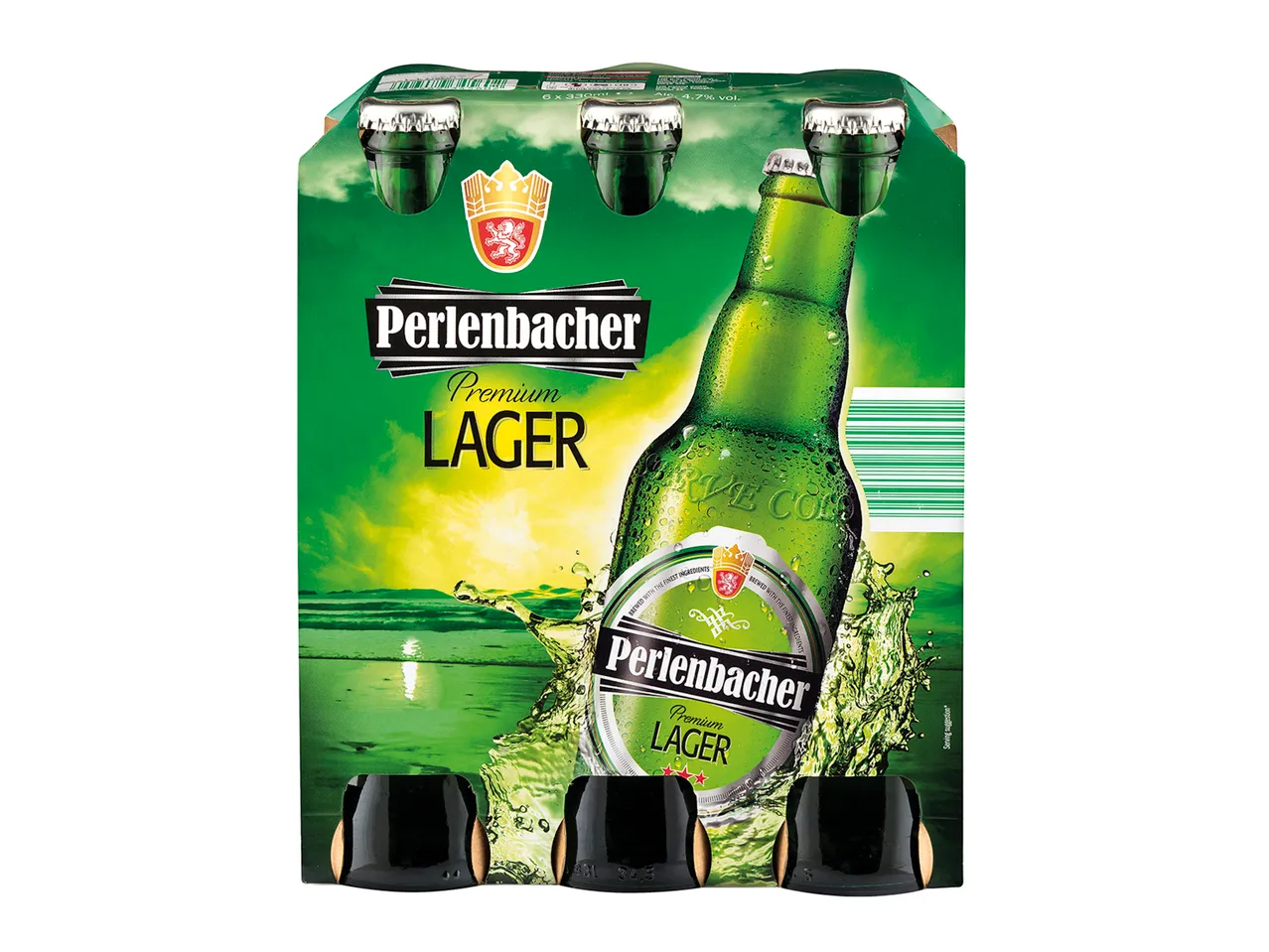 Go to full screen view: Perlenbacher Premium Lager - Image 1