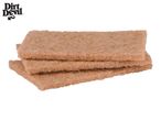 Three Dirt Devil coconut coir pads stacked together.