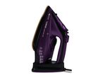 A purple Tower Ceraglide iron with a tapered precision tip and various features.