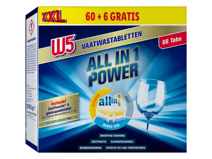 All-in-1 vaatwastabletten