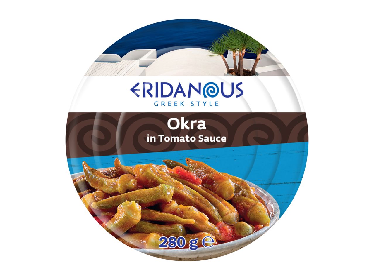 Eridanous Greek Style Okra in Tomato Sauce, 280g