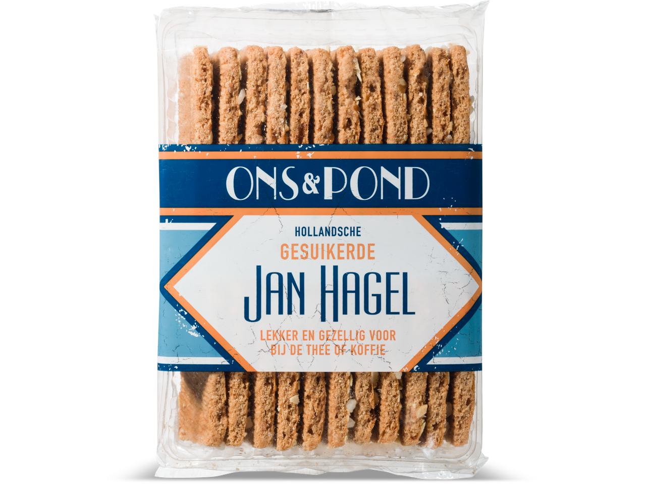 Ons&Pond Jan Hagel koekjes: Hollandse gesuikerde koekjes.