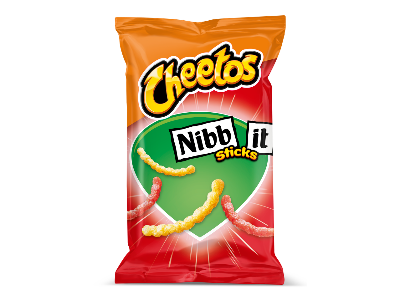 Een zak Cheetos Nibb-it Sticks.