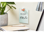 Notă cu ora 15:00 și numele PAUL, atașată pe un perete.