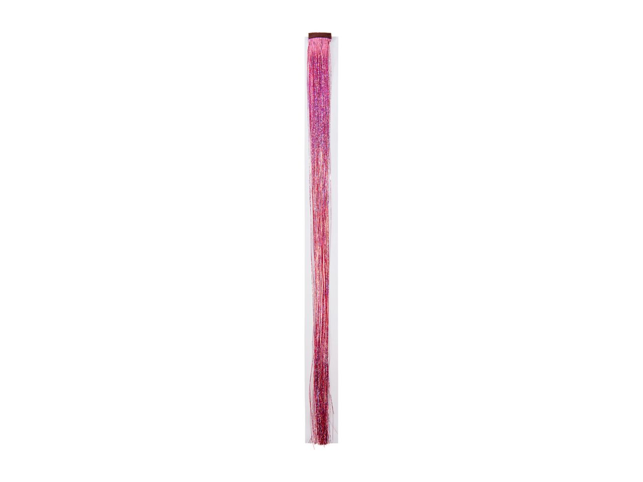 A long, thin, purplish-pink ribbon.