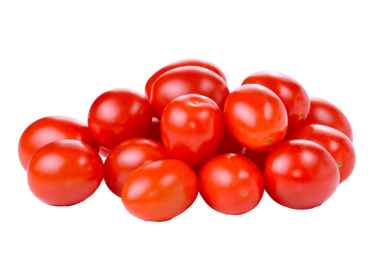 Kuhjaga punaseid kirsstomateid