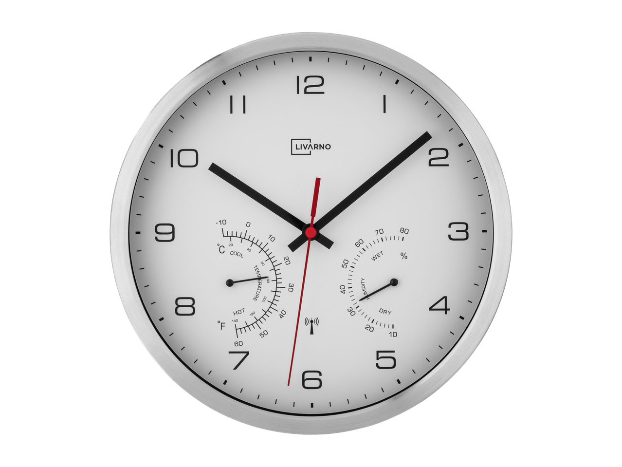 LIVARNO seinakell termomeetri ja hügromeetriga