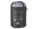 Crivit compressed sleeping bag: dimensions and specifications.