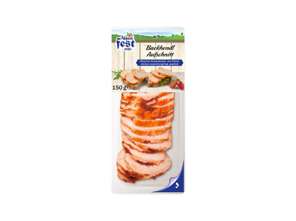 Alpenfest Backhendl Aufschnitt