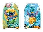 Két Stitch mintás bodyboard, egy táncoló Stitch-csel, a másik ananászként ábrázolt Stitch-csel.