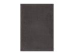 Dark grey rectangular hand towel with a textured surface
