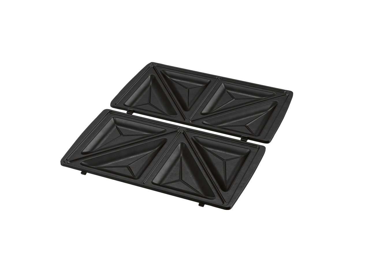 SILVERCREST® KITCHEN TOOLS 3-in-1 Sandwich Toaster with open non-stick plates