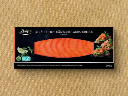 Deluxe ASC Geräucherte Dänische Lachsforelle