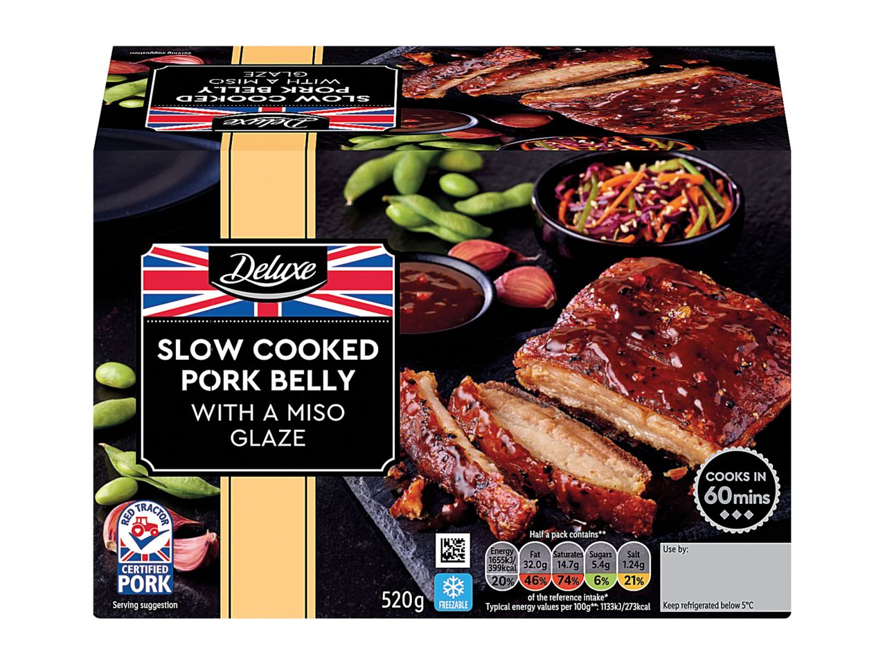 Go to full screen view: Deluxe Miso Pork Belly - Image 1