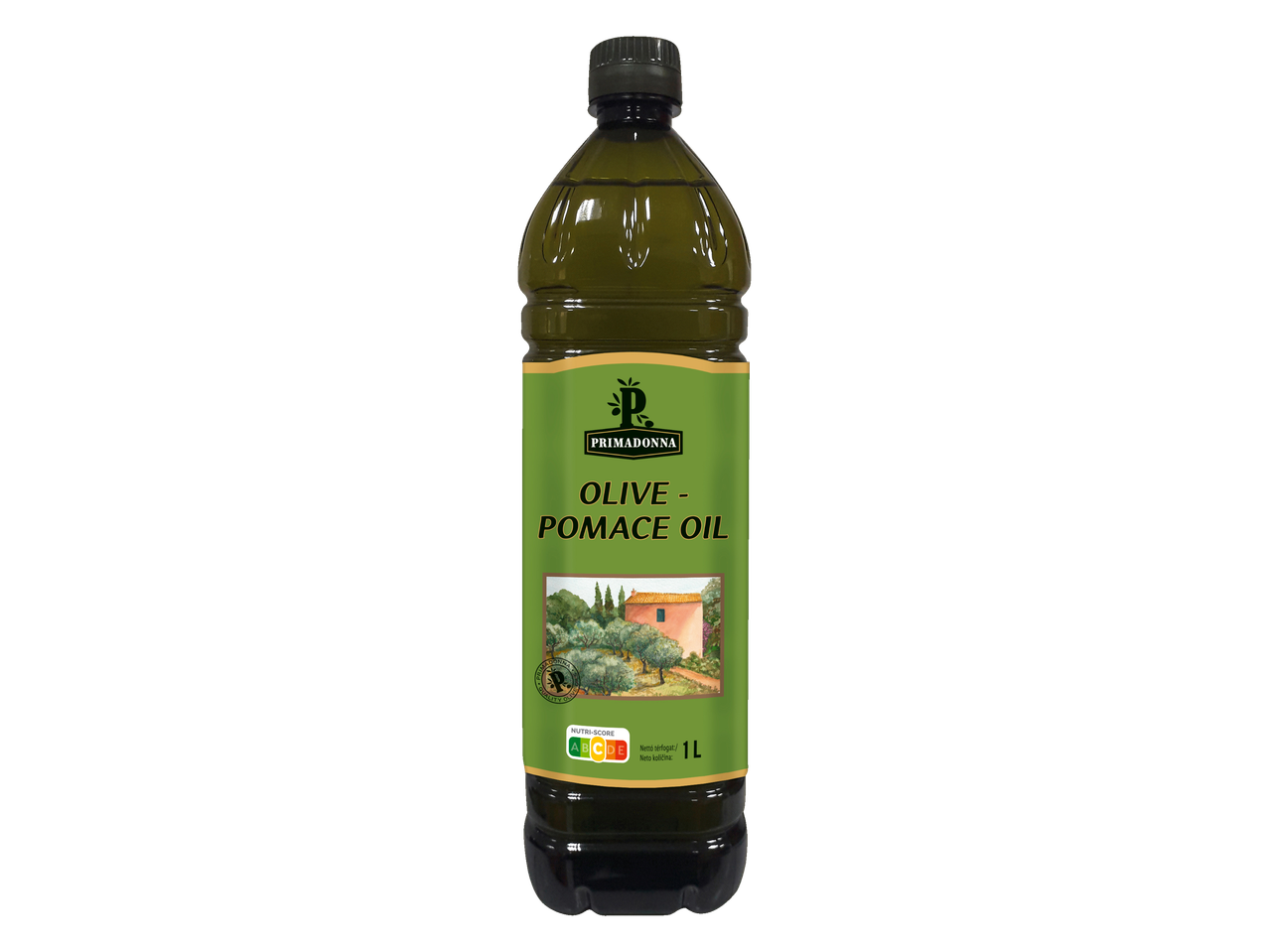 PrimaDonna olívapogácsa olaj, 1l-es üveg.