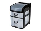 Crelando Black Storage Drawers