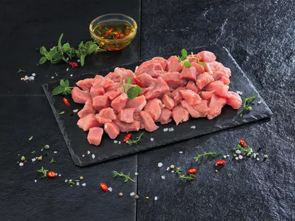 Friss, kockázott pulykafelsőcomb-filé